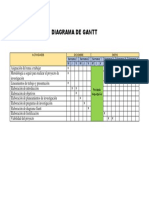 Diagrama de Gantt