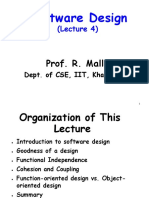 Software Design (Lecture 4)