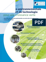 Plaquette Alliance Carnot Environnement
