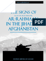 Signs of Ar Rahman in Jihad of Afghanistan