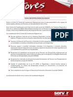 Oficinas Descentralizadas CONADIS PDF