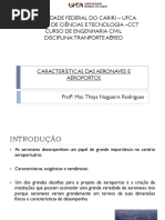 Aula 2 - Caracteristicas Das Aeronaves e Aeroportos