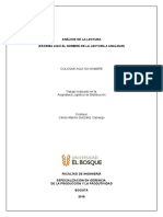 Formato Analisis Lecturas Logistica Distribución