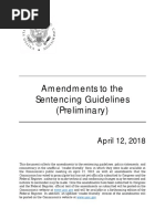 2018 USSG Amendments