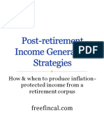 Post Retirement Income Strategies