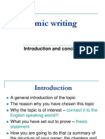 5. Introduction and Conclusion