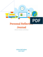 personal reflective journal