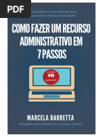 e Book Como Fazer Um Recurso Administrativo Em 7 Passos