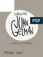 Colección Poesia Gelman Girondo y Otros