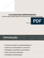 Apresentação GDI - Ecossistema Empreendedor - Rodrigo Ferreira Rodrigues PDF