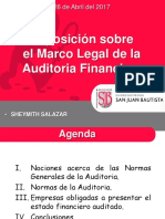 Marco Legal Auditoria Financiera