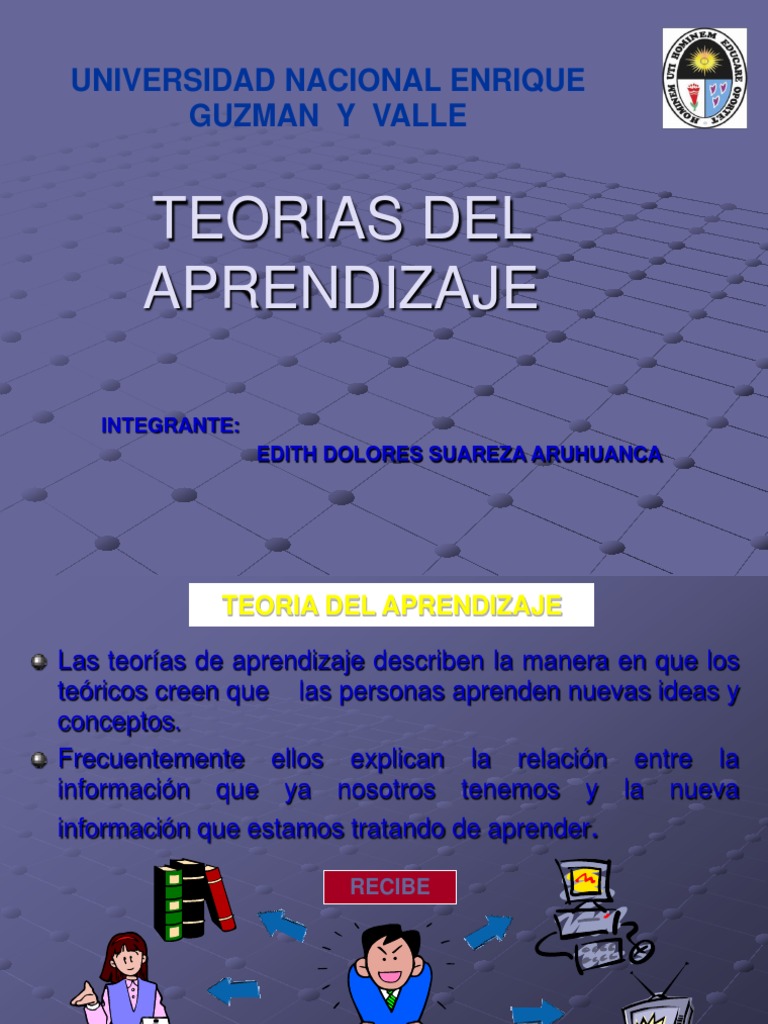 Teorias Del Aprendizaje | PDF | Teoría | Memoria