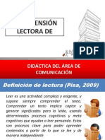 Comprensión Lectora Segun Pisa