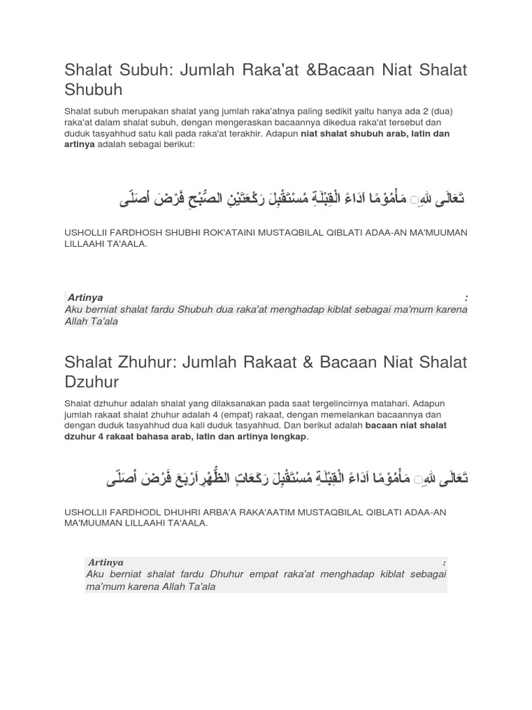 Doa Tahiyat Akhir Sebelum Salam Lengkap