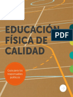 Educación física de Calidad Guía Para Los responsables Políticos (UNESCO)