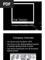 Yair Doram Company  Presentation V