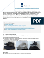 CBI - Centre for the Promotion of Imports From Developing Countries - What Are the Opportunities for Leather on the European Footwear Market- - 2016-12-12