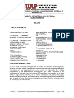 Syllabus Planeamiento Estrategico y Sistemas de Información PDF