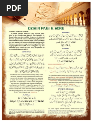 Dzikir Pagi Petang Pdf