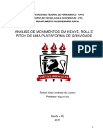 Hidrodinâmica 3 - Rafael Lucena - Seakeeping