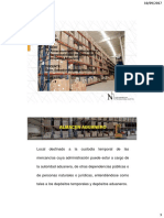 Almacenamiento de Mercancias y Responsabilidad Del Depositario