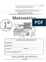 1°GRADO MATEMÁTICA