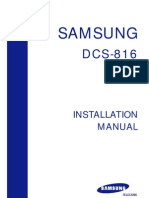 Prostar DCS 816 Installation Manual