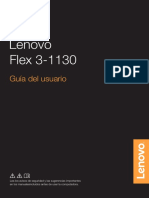 Lenovo Flex 3 1130 Ug Es 201509