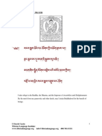 Refuge & Bodhicitta With Glossary PDF