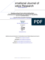 Robotics Research The International Journal Of: Bounding On Rough Terrain With The Littledog Robot