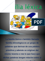 Familia Léxica