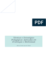 Técnicas e Estratégias Pedagógicas Aplicadas em Orientação e Mobilidade I