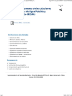 Anexos Reglamento de Instalaciones Domiciliarias de Agua Potable y Alcantarillado (RIDAA) - Superintendencia de Servicios Sanitarios - Versión BETA 2018