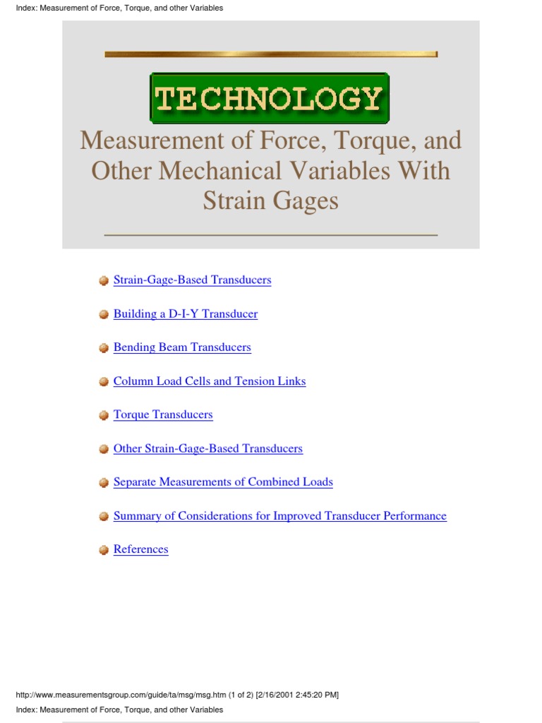 DIY Load Cell | PDF | Bending | Beam (Structure)
