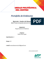 Portafolio de Evidencias Programacion