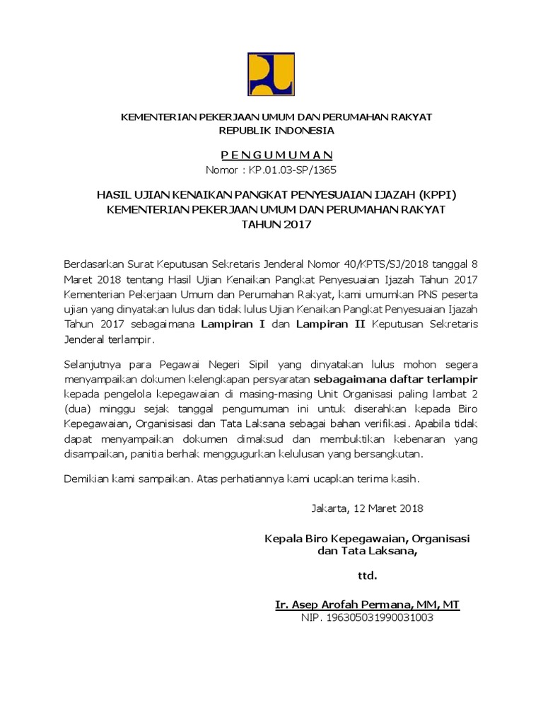 Panduan e-HRM PUPR 180312114034 | PDF