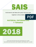 Material Informativo y Temario ISAIS 2018