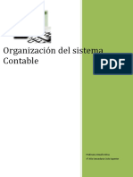 Organización Del Sistema Contable