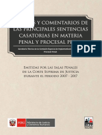 ANALISIS Y COMENTARIOS DE LAS PRINCIPALES SENTENCIAS CASATORIAS EN MATERIA PENAL Y PROCESAL PENAL - MINJUS.pdf