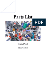 Parts List