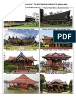 34 Gambar Rumah Adat Di Indonesia Berserta Namanya