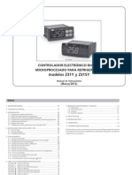 Manual de instrucciones para controlador electrónico Z31Y y Z31SY