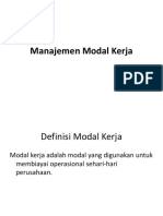 Pertemuan 9 MGT Modal Kerja