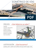 DISEÑO GEOMÉTRICO DE VÍAS-clase 1 PDF