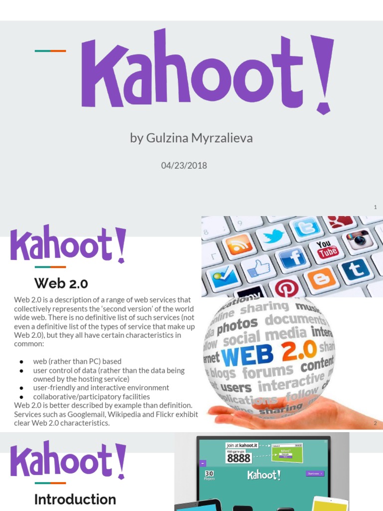 Kahoot! Web 2.0 Tool- Quiz Making Instructions for Teachers : 10