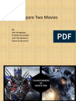 Compare Two Movies: By: Joel Amaguaya Freddy Hernandez Joel Chimbolema David Guamunshi