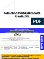 Presentasi E-Katalog Singkat