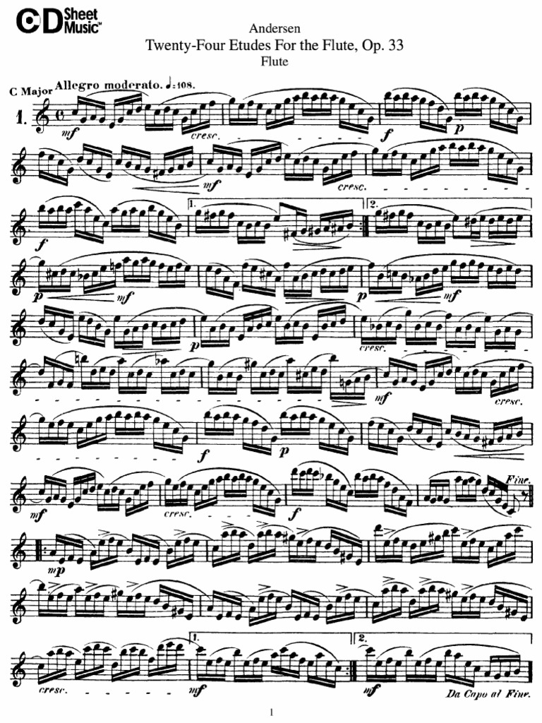 24 Etudes for the Flute Andersen.pdf