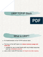 LWIP TCP/IP Stack Simplifies Memory and Code Size for Embedded Systems