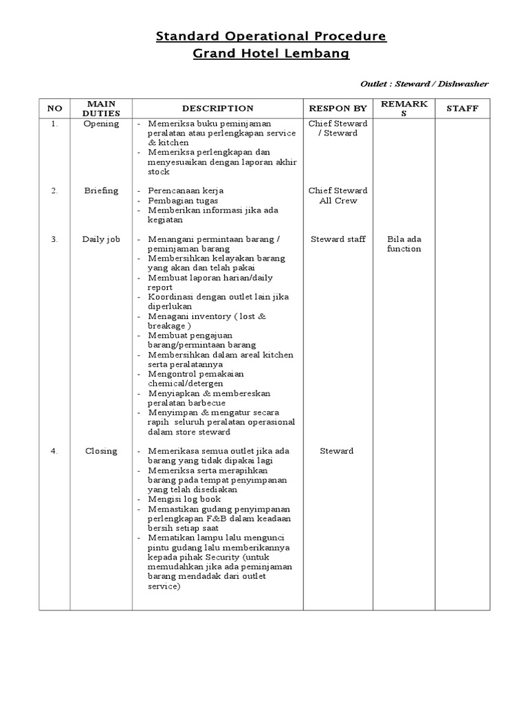 Steward | PDF